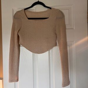 Long Sleeve Crop Top